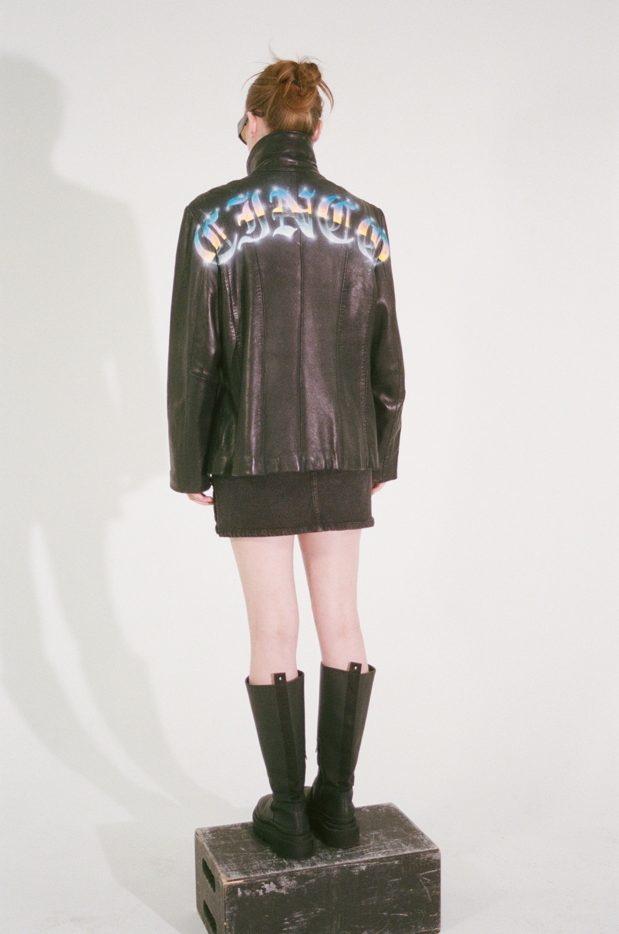 PROTOTYPE - Leather Long Coat 01