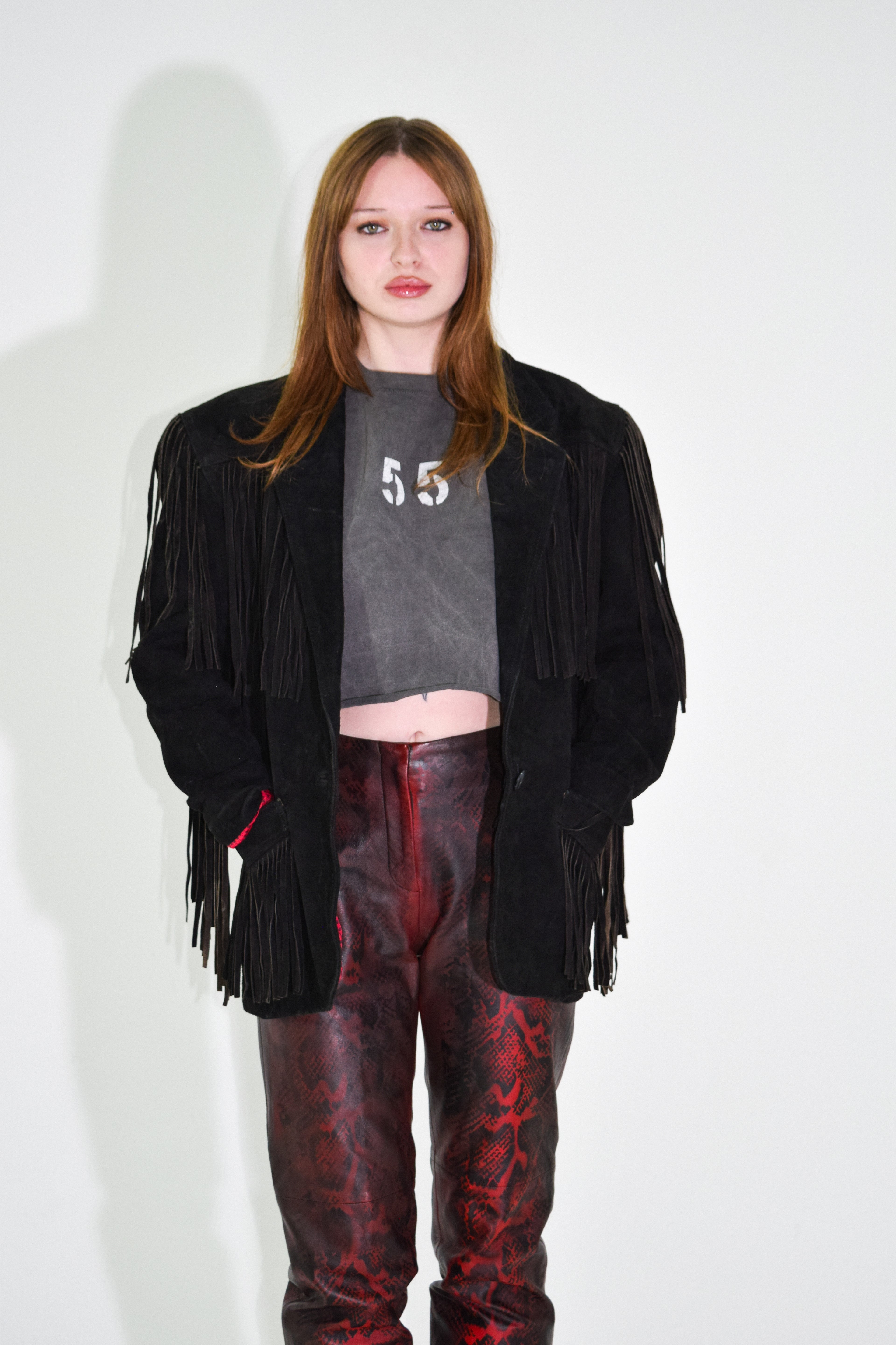 PROTOTYPE - Suede Fringe Jacket