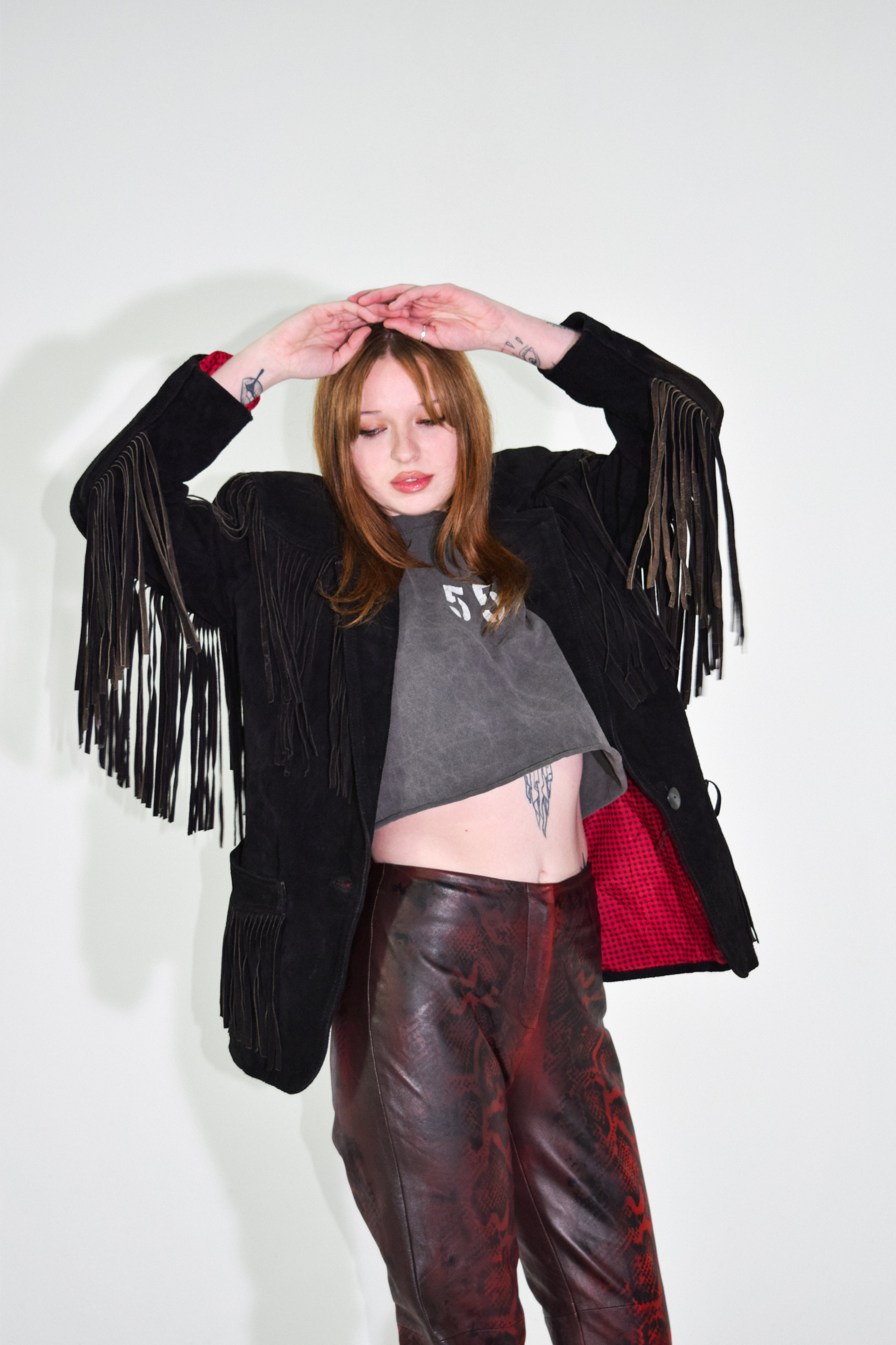 PROTOTYPE - Suede Fringe Jacket