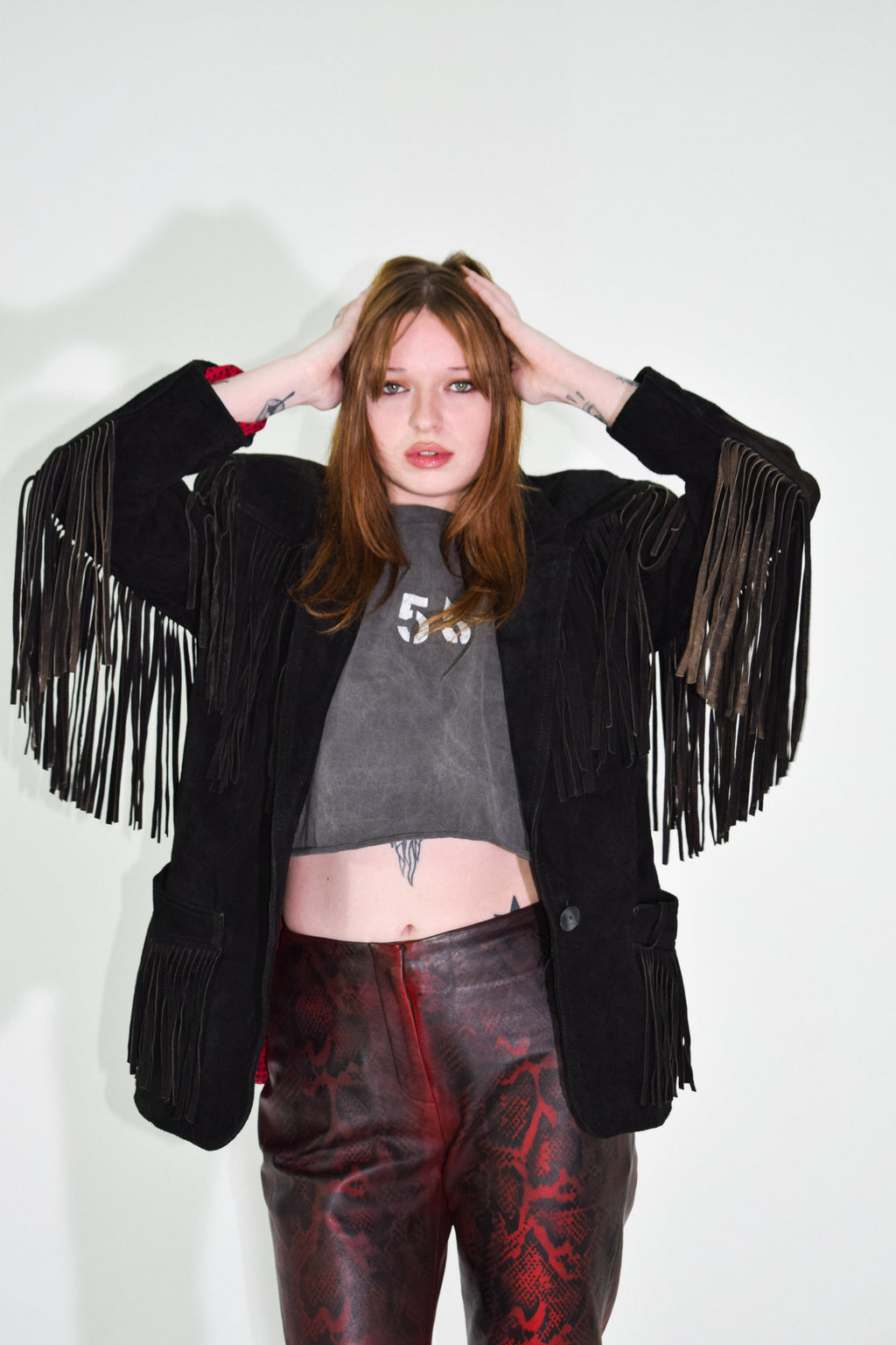 PROTOTYPE - Suede Fringe Jacket