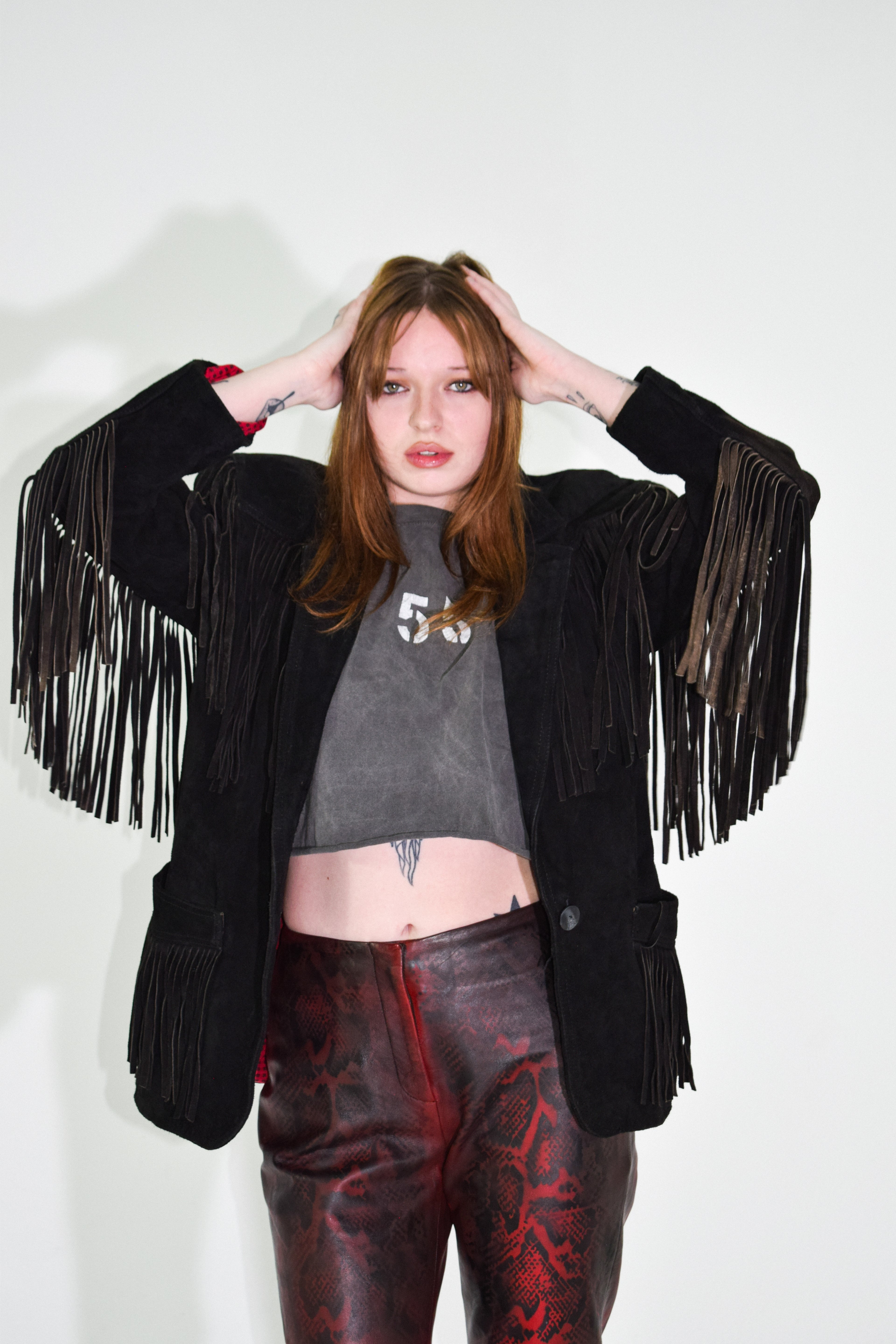 PROTOTYPE - Suede Fringe Jacket