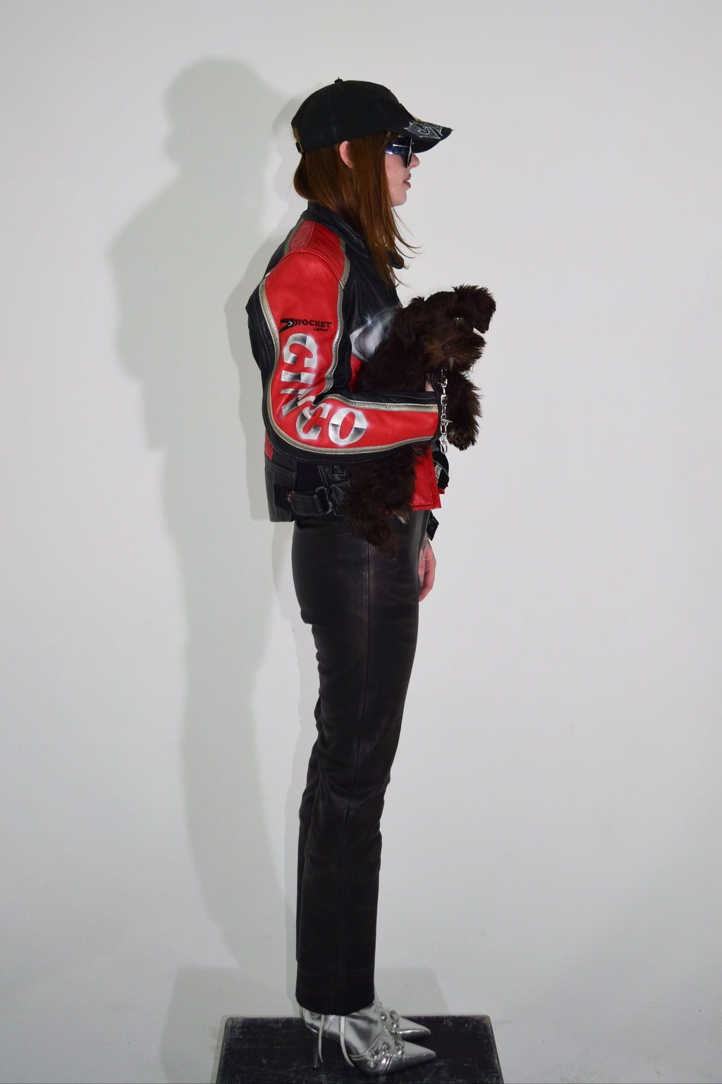 PROTOTYPE - Red Moto Leather Jacket