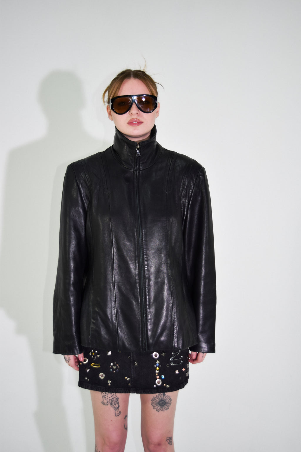 PROTOTYPE - Leather Long Coat 01