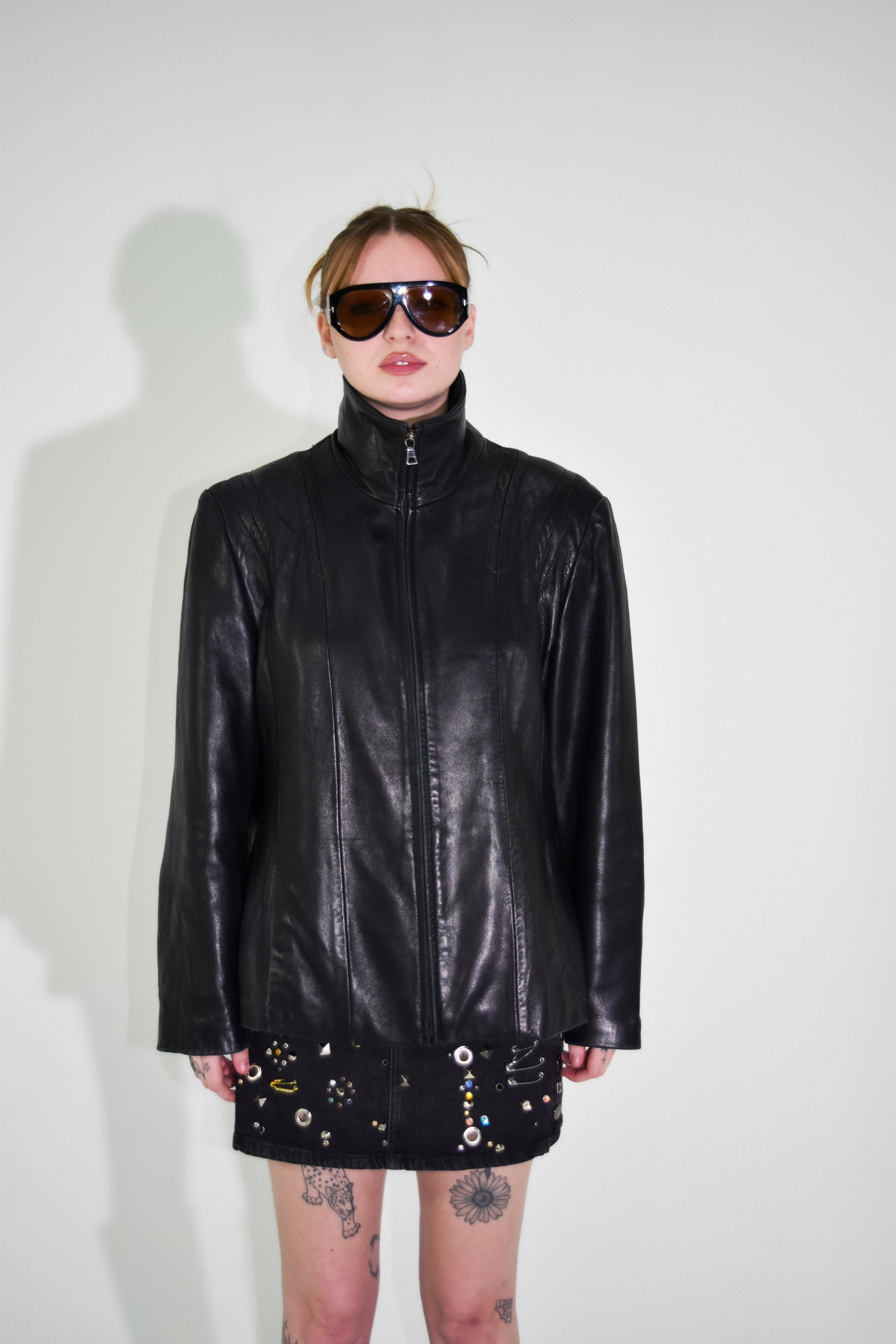 PROTOTYPE - Leather Long Coat 01