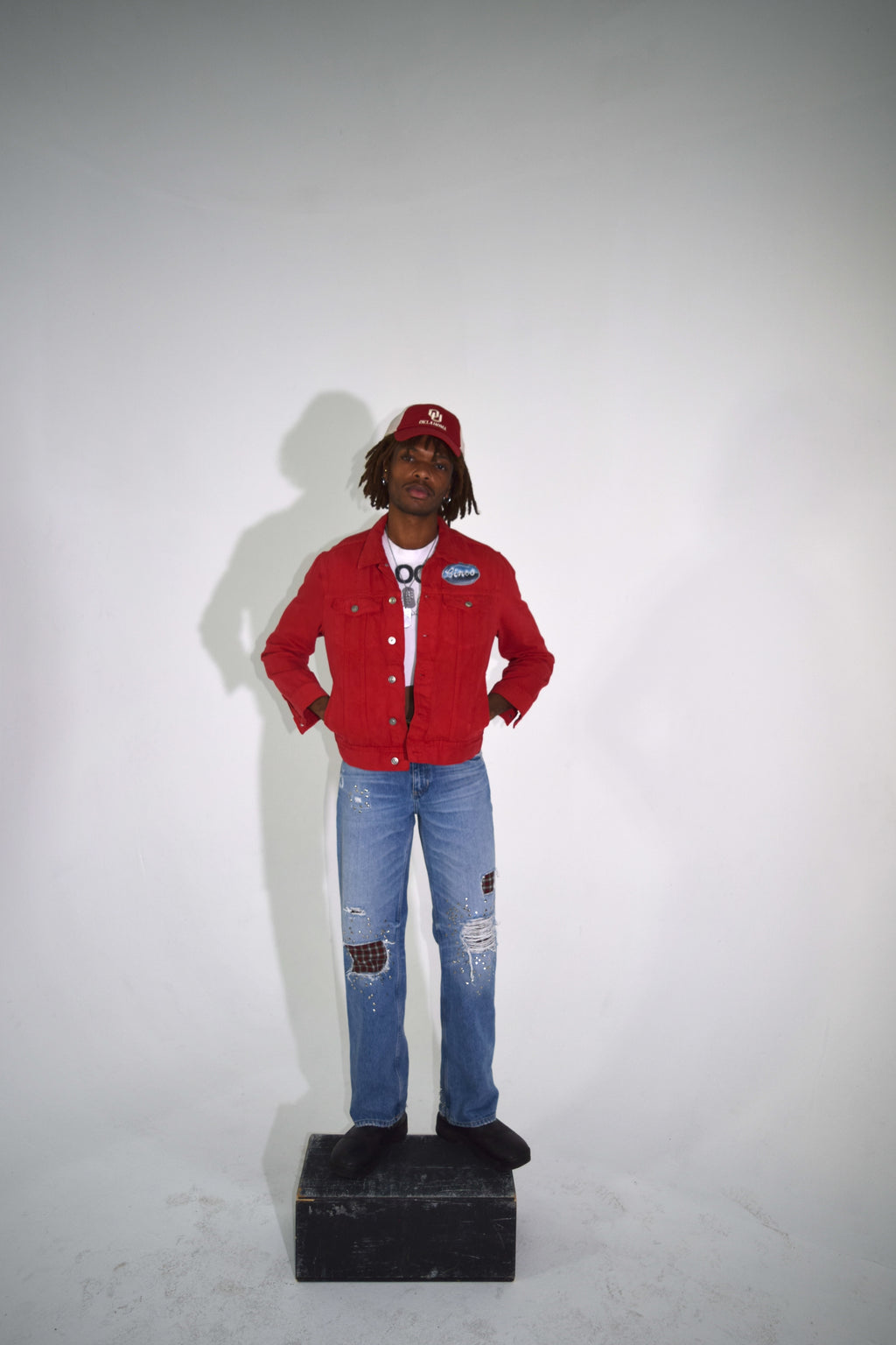 PROTOTYPE - Red Denim Jacket
