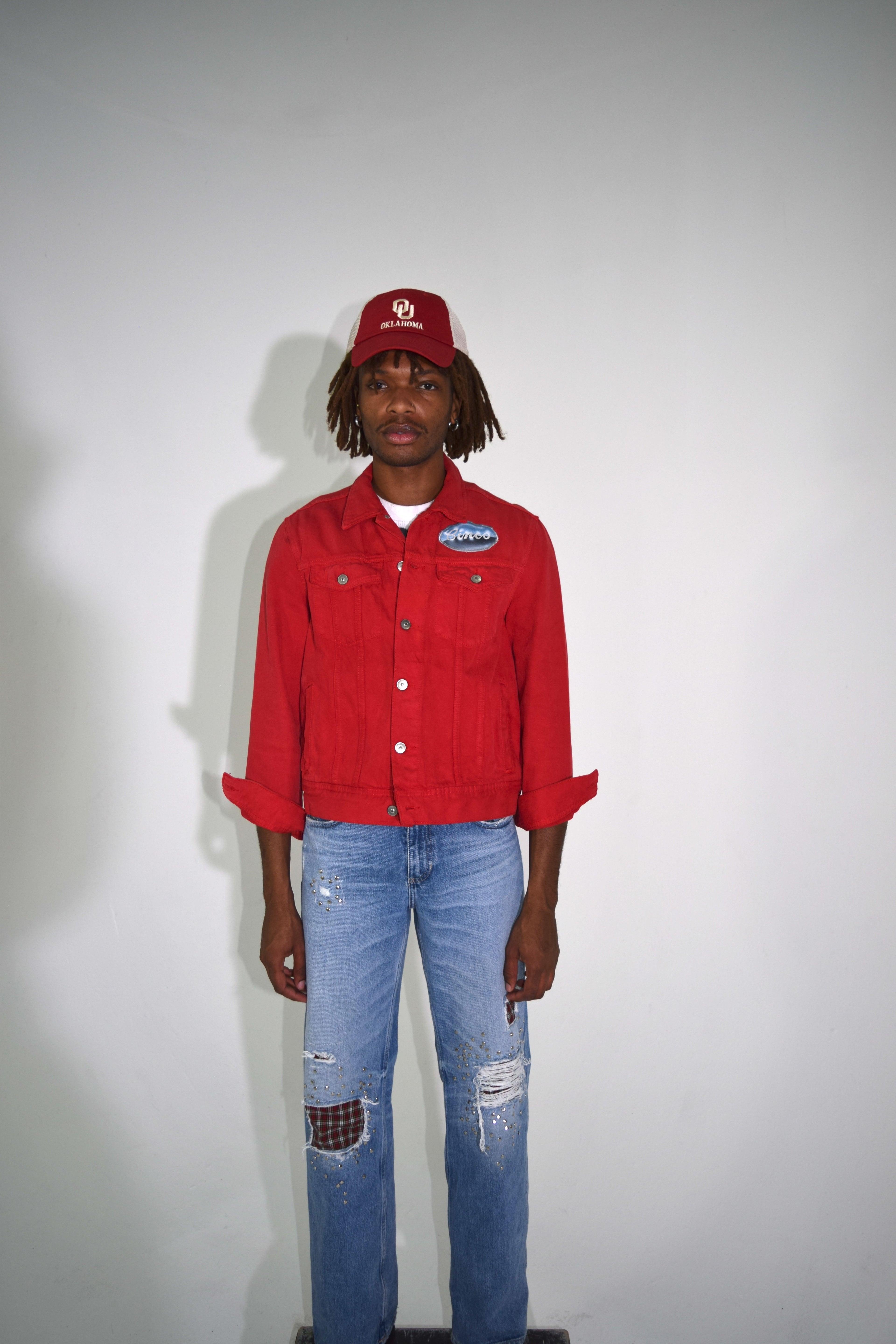 PROTOTYPE - Red Denim Jacket