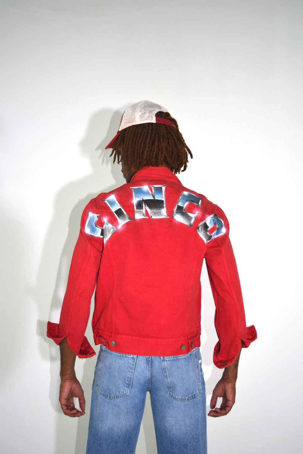 PROTOTYPE - Red Denim Jacket