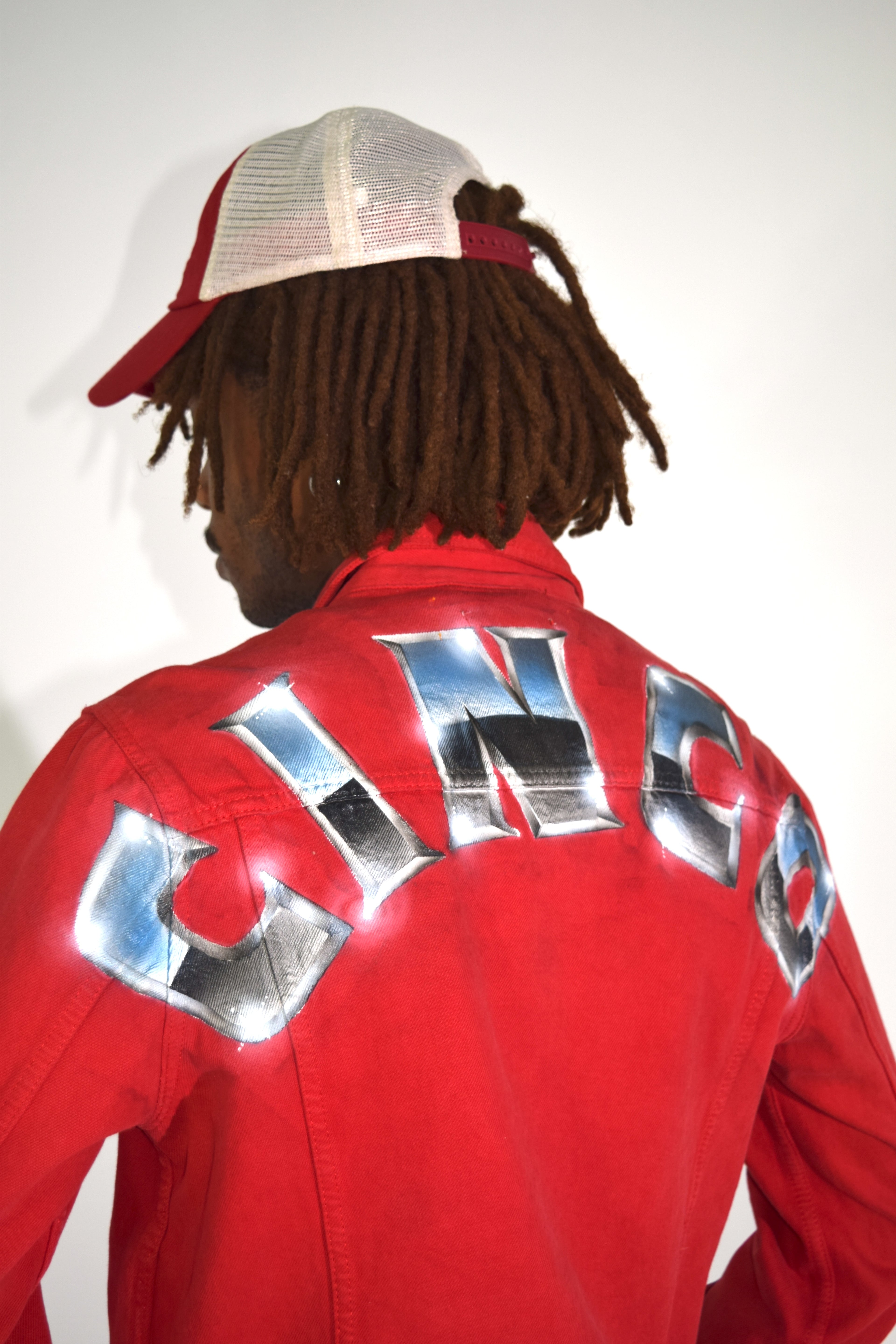 PROTOTYPE - Red Denim Jacket