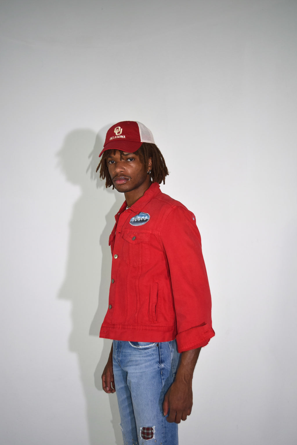 PROTOTYPE - Red Denim Jacket